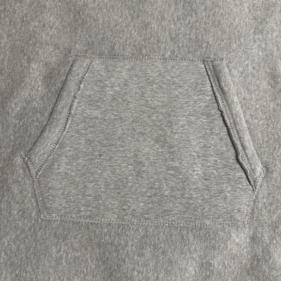 Gray Hoodie Dress with Red 'AMORE' Text - Picture 5 of 7